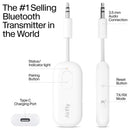 Twelve South AirFly Pro | Bluetooth Wireless Transmitter/Receiver Adapter for 2 Headphones