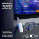 Twelve South AirFly Pro | Bluetooth Wireless Transmitter/Receiver Adapter for 2 Headphones
