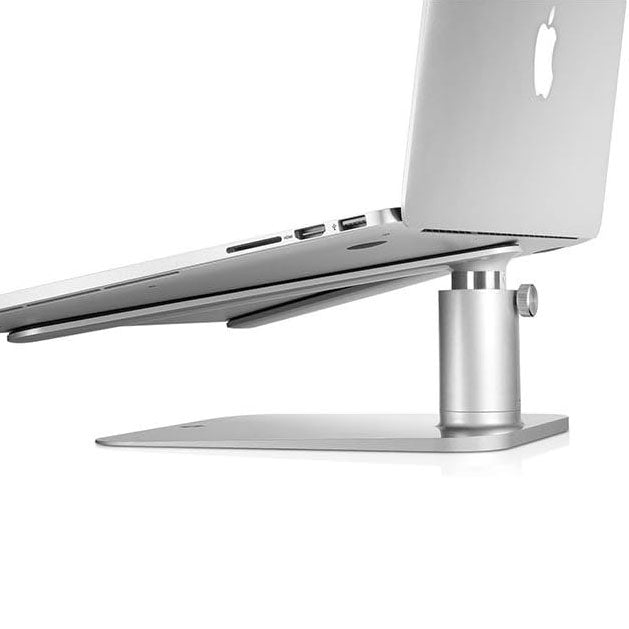 Twelve South HiRise Height-adjustable stand for MacBooks and Laptops, Silver