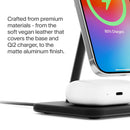 Twelve South HiRise 2 Deluxe 2-in-1 Qi2 MagSafe Fast Wireless Charging Stand