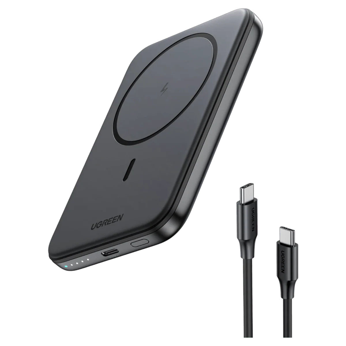 UGREEN Wireless Magnetic Mag-safe Power Bank 5000mAh PD Fast Charging USB-C Port