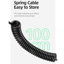 USAMS US-CC167 C33 60W Spring Cable Car Charger