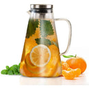 VAHDAM Teas Luminous Glass Pitcher Borosilicate Glass 1500ml / 50.7 oz