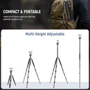 Victiv 78"/ 198cm Camera Tripod for Canon Sony Nikon, DSLR Tripod Lightweight with Monopod for Travel, Compact Tripods with Ball Head and Phone Holder, Tall Camera Stand Max Load 8kg