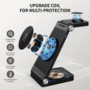 WSKEN Qi 3 in 1 Fast Wireless Charger Foldable Magnetic Charging Station