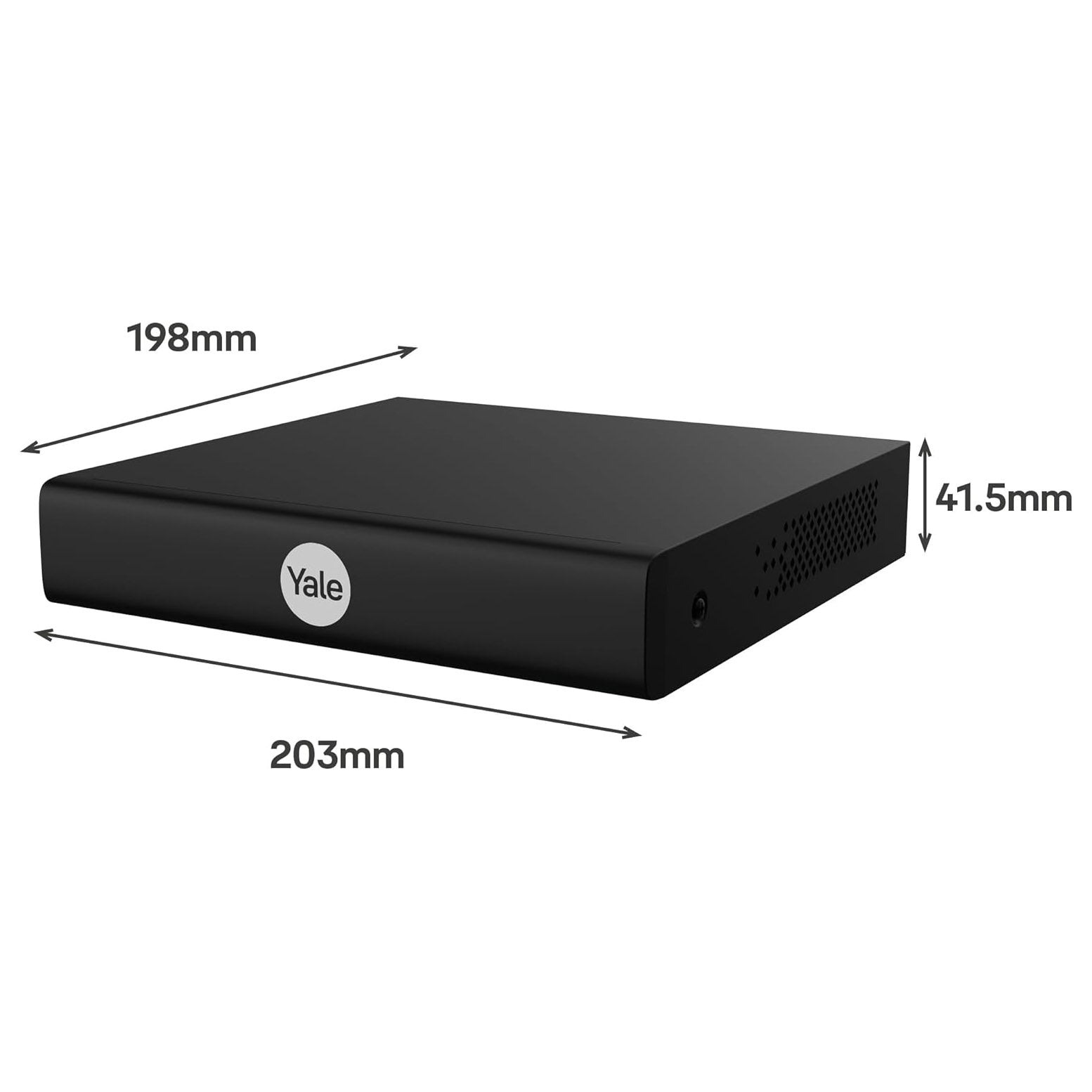 Yale Smart Motion CCTV Kit | 4x 1080p Outdoor Cameras, 8-Channel XVR (1TB), Human & Vehicle Detection, Night Vision, Alexa & Google Assistant Compatible, App-Controlled Security System