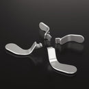 eXtremeRate Elite Controller Interchangeable Paddles for Xbox Elite Series 2 & 1, Replacement Parts Accessories Metal Stainless Steel Controller Paddles for Elite Series 2 Core