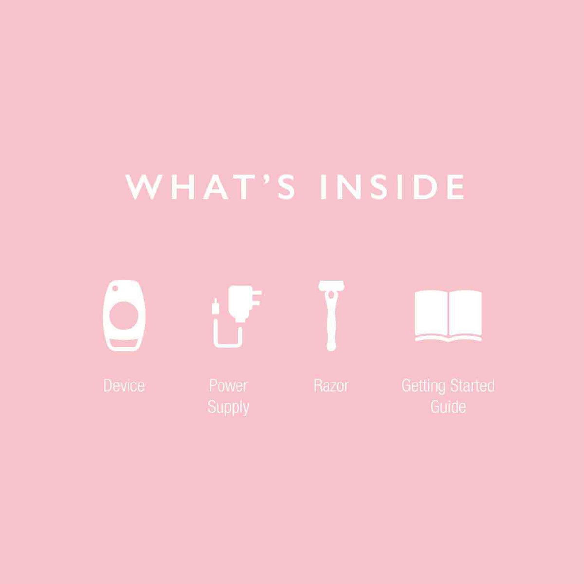 no!no! Compact IPL Painless Hair Removal System for Women 7 Intensity Levels